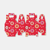 Donuts Valentine's Day Hearts Red Pink Geschenkschachtel (Ungefaltet)