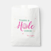 Donuts Watercolor Thanks A Hole Bunch Thank You Geschenktütchen (Vorderseite)