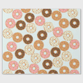 Donuts Wrapping Paper Geschenkpapier (Flach)
