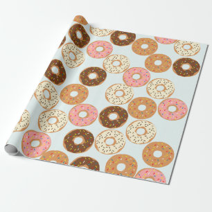 Donuts Wrapping Paper Geschenkpapier