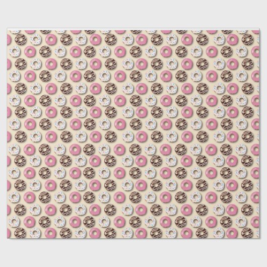 Donuts wrapping paper geschenkpapier (Flach)