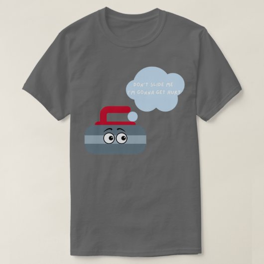 Donx27t schieben Ix27m wird verletzt T-Shirt (Design vorne)