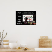 Doobie Vmix Comedy Cocktail Poster 4 Jäger (Küche)