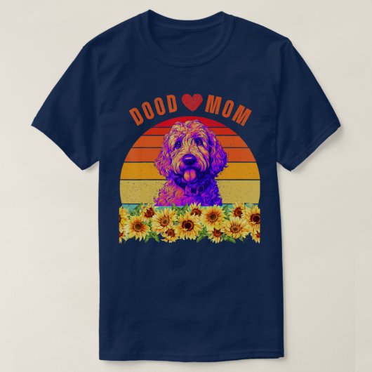 Dood Mama Sonnenblume Vintag T-Shirt (Design vorne)