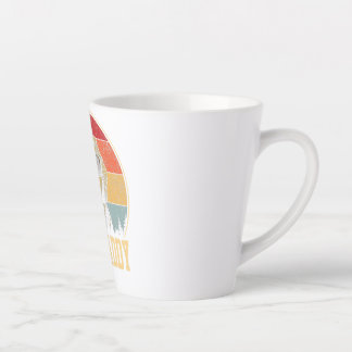 Dood Papa Poodle Papa Liebhaber von Fresken Milchtasse