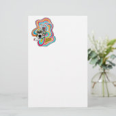 Doodelling-Party Briefpapier (Stehend Vorderseite)