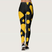 Doodforme fett gelb leggings (Rückseite)