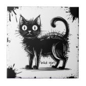 Doodkatze Fliese (Vorderseite)