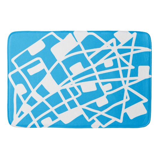 Doodle 100 badematte (Vorderseite)