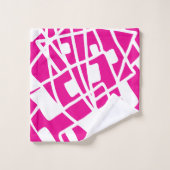 Doodle 100 badhandtuch set (Waschlappen)