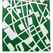 Doodle 100 duschvorhang (Vorderseite)
