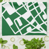 Doodle 100 geschirrtuch (Gefaltet)