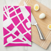 Doodle 100 geschirrtuch (Viertel Falte)