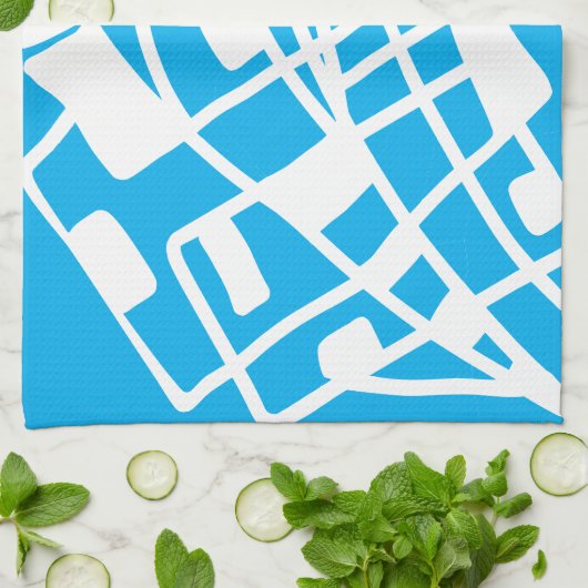 Doodle 100 geschirrtuch (Gefaltet)