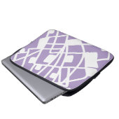 Doodle 100 laptopschutzhülle (Vorne Knopf)