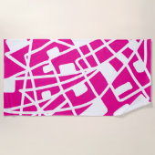 Doodle 100 strandtuch (Vorderseite)