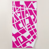 Doodle 100 strandtuch (Vorderseite)