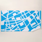 Doodle 100 strandtuch (Vorderseite)