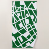 Doodle 100 strandtuch (Vorderseite)