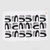 Doodle 10 golfhandtuch (Horizontal)