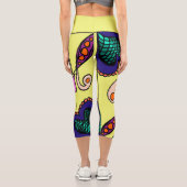Doodle 1E Colors 3 Leggings (Rückseite)
