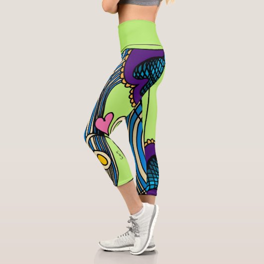 Doodle 1E Farben 1 Leggings (Links)