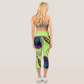 Doodle 1E Farben 1 Leggings (Rückseite)