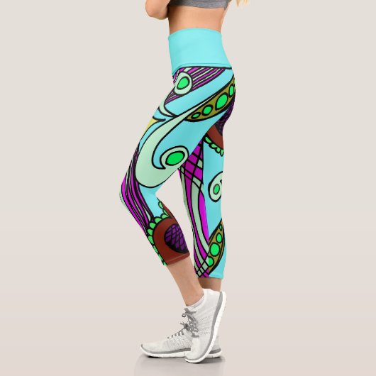 Doodle 1E Farben 2 Leggings (Links)
