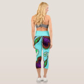 Doodle 1E Farben 2 Leggings (Rückseite)