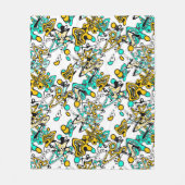 Doodle, abstrakt fleecedecke (Vorderseite)