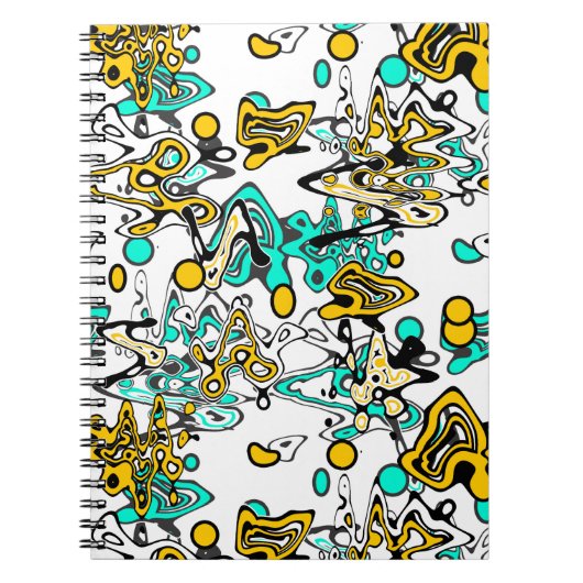 Doodle, abstrakt notizblock (Vorderseite)