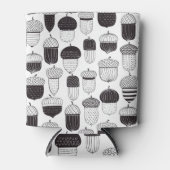 Doodle-Akkorde Herbstmuster Dosenkühler (Vorderseite)