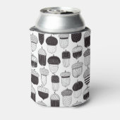 Doodle-Akkorde Herbstmuster Dosenkühler (Kanne Rückseite)