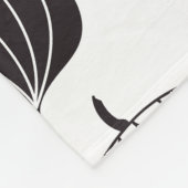 Doodle-Akkorde Herbstmuster Fleecedecke (Ecke)