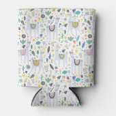 Doodle Alpaca Muster Dosenkühler (Vorderseite)