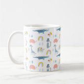 Doodle Animal Fun Muster Kaffeetasse (Links)