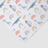 Doodle Animal Fun Muster Seidenpapier (Ausschnitt)