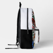 Doodle Art Bag Bedruckter Rucksack (Links)