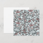 Doodle Art Dankeskarte (Vorne/Hinten)