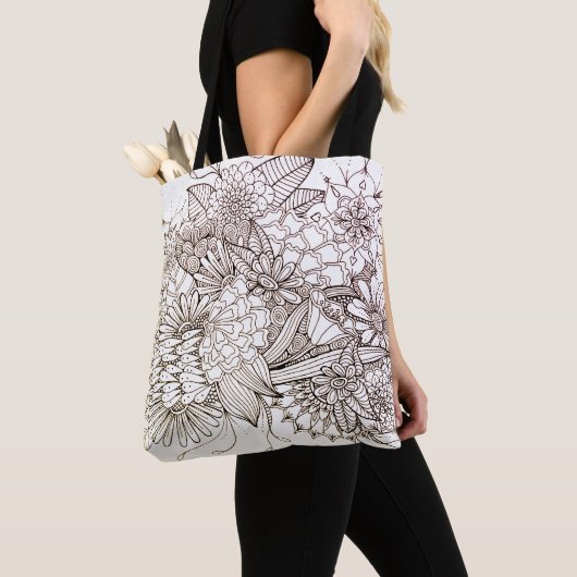 Doodle Art Design Tasche (Von Nahem)