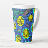 Doodle Art Milchtasse (Rechte Ecke)