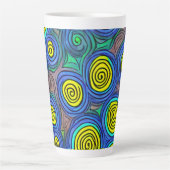 Doodle Art Milchtasse (Vorderseite)