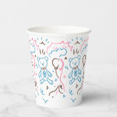 Doodle Art Pappbecher (Rechts)