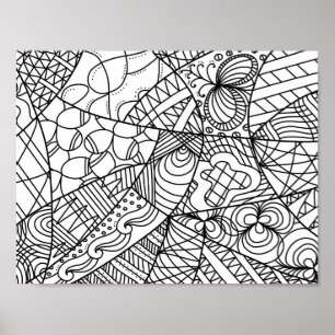 Doodle Art Poster