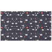 Doodle Astronaut Muster Tischdecke (Vorderseite (Horizontal))