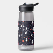 Doodle Astronaut Muster Trinkflasche (Links)