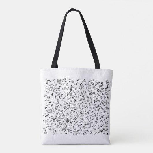 doodle bag tasche (Rückseite)