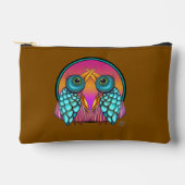 Doodle Bird to Digital Bird Accessory Pouch Zubehörtasche (Vorderseite)