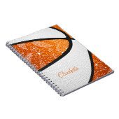 Doodle-Blume Basketball Notizblock (Rechte Seite)