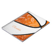 Doodle-Blume Basketball Notizblock (Linke Seite)